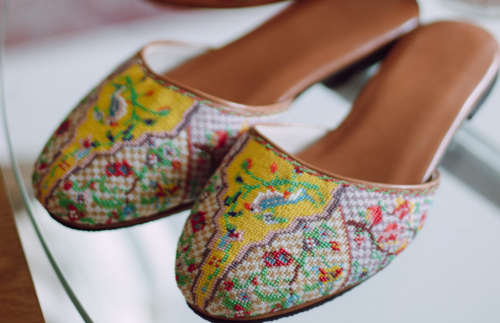 プラナカンビーズ刺繍